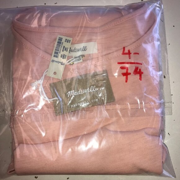 New Madewell Forward-Seam Slub Tank top size XXS - Picture 11 of 11